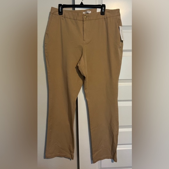 Coldwater Creek natural fit bootcut pants NWT size 16 - Picture 1 of 5